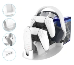 Game Accessories Storage Holder Bracket Stand for Xbox/PS5/PS4/SWITCH Pro Controller Remote Control Headset Stand Holder