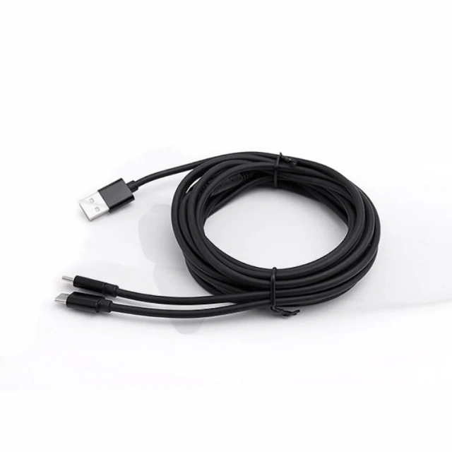 3meter Charger Cable 2 in 1 Charging Cord for Xbox Series X S for PS5 for Nintendo Switch Charging Charger Cable