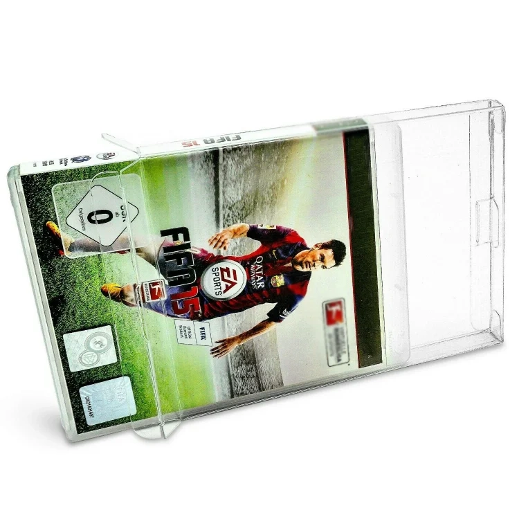 Clear Protective Covers Box Case for Playstation 5 PS3 PS4 PS5 Games Case Protector Box