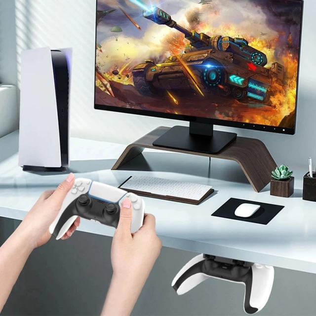 Portable Controller Handle Bracket for PS5 for PS4 Game Console Hanging Storage Rack Holder Stand
