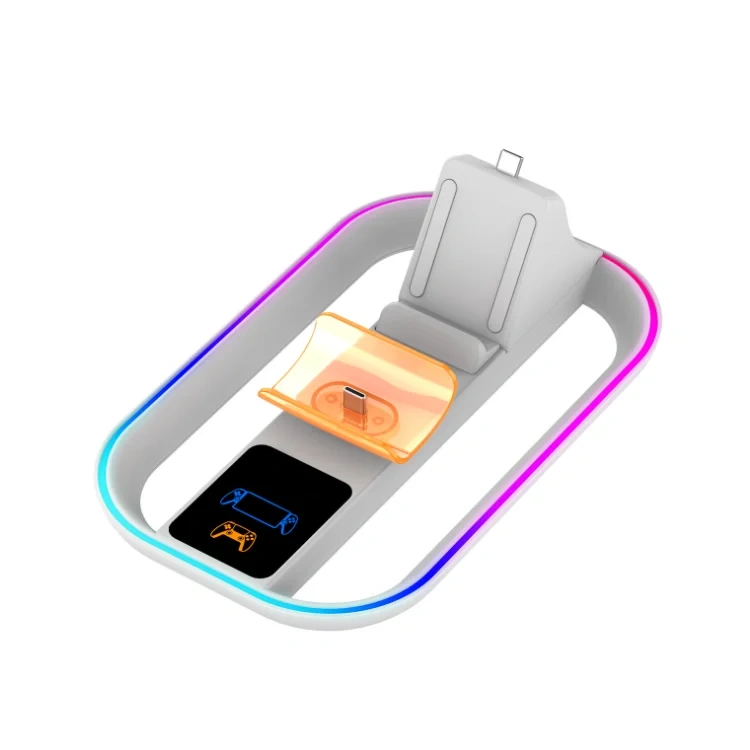 For PS5 Controller Charger Charging Dock Base for Play station Portal for PS Portal Handheld Charging Station Stand Charger