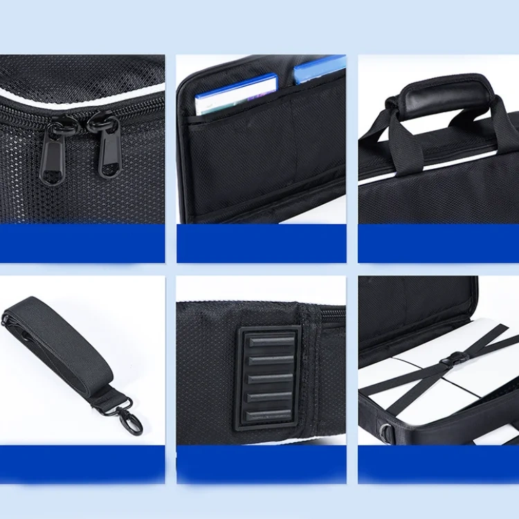 Shoulder Bag Protective Case For Play station 5 For PS5 Slim Console Game Accessories Travel Carrying Case Storage Bags