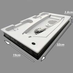 PS5 Controller Charger Station Dock+ Vertical Cooling Fan Stand Magnetic PS5 Charging Dock Station