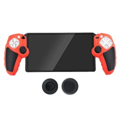 Anti-Slip Silicone Cover Skin Protective Case for Play station For PS5 Portal Console Case With Thumb Grips