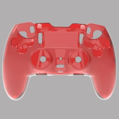 4colors Ultra-Thin PC Crystal Case For PS5 Edge Controller Sleeve Clear Protective Cover Case