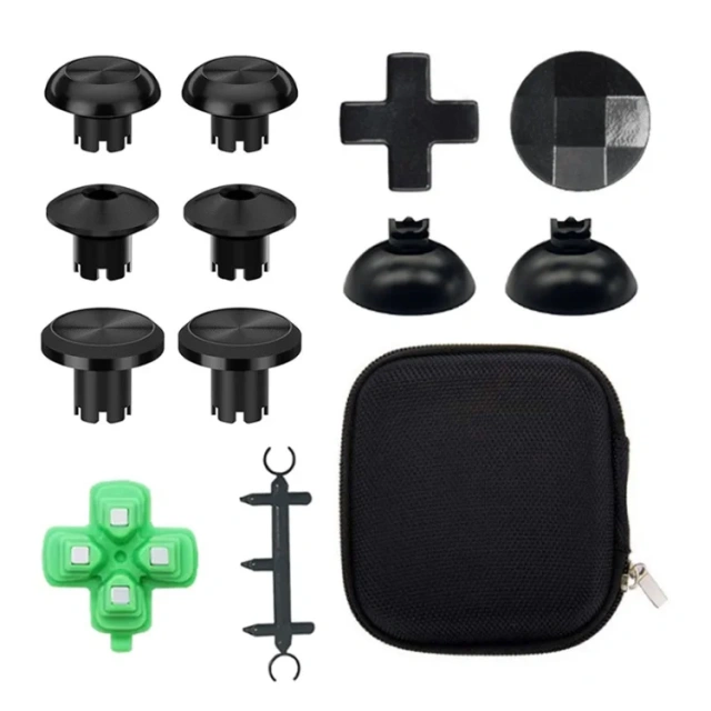New game controller cross key button for PS5 metal anti slip joystick thump button DIY set