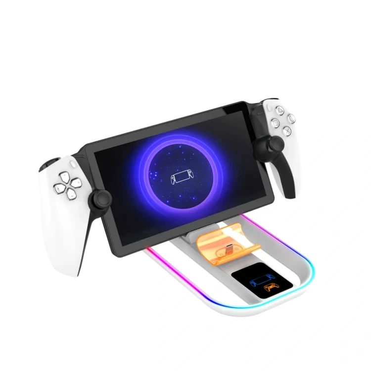 For PS5 Controller Charger Charging Dock Base for Play station Portal for PS Portal Handheld Charging Station Stand Charger