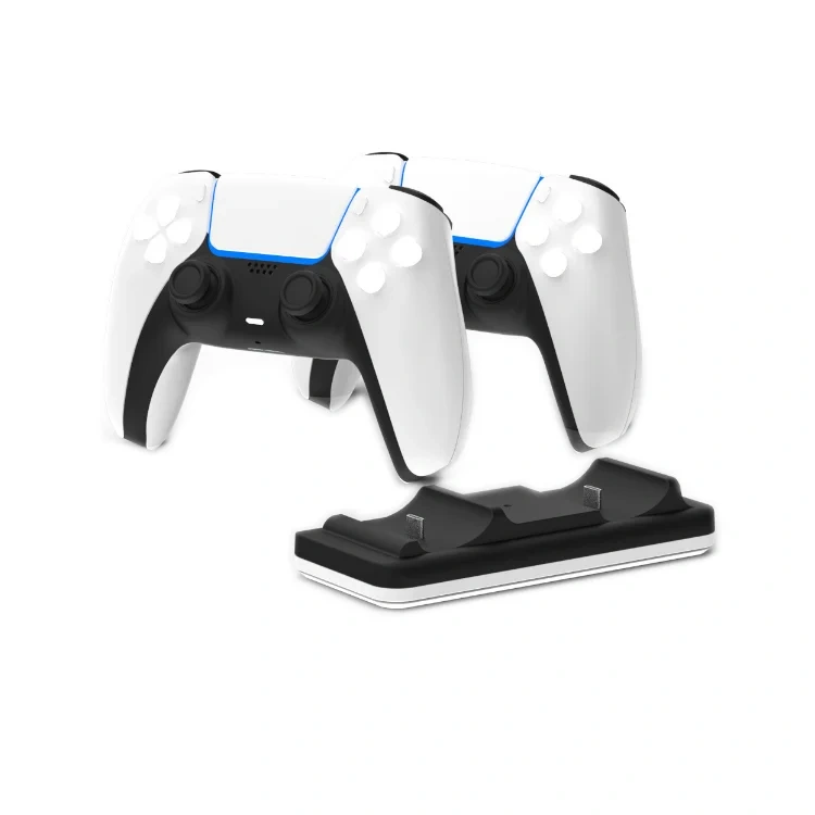 Mini Charging Station USB Dual Controller Charger for ps5 Controller Charging Stand Dock Charger