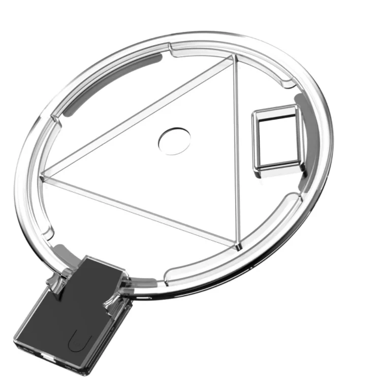 Transparent Charger dock Charging Station for PS5 Console charger base with Light Charging stand