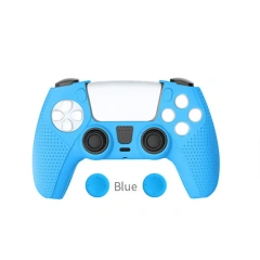 Silicone Rubber Skin Protective Case Thumb Grips Cover for PS5 Controller Accessories Cover Non-slip Case