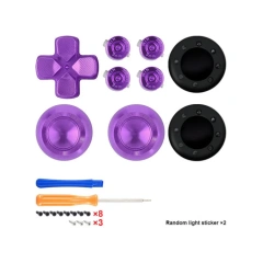 Metal Joystick Analogs Sticks Thumbstick Bullet Buttons for PS5 Controller Buttons Joystick Tools Set