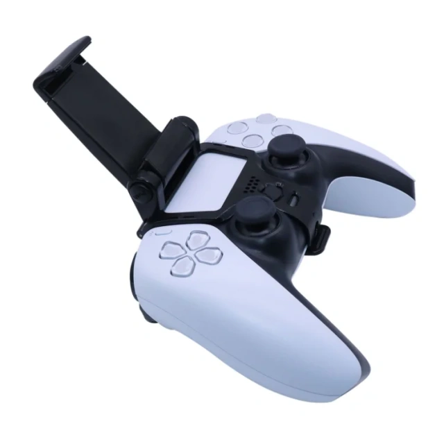 Gamepad Clip Stand Phone Mount Holder for PS5 controller Holder with metal frame adjustable table bracket