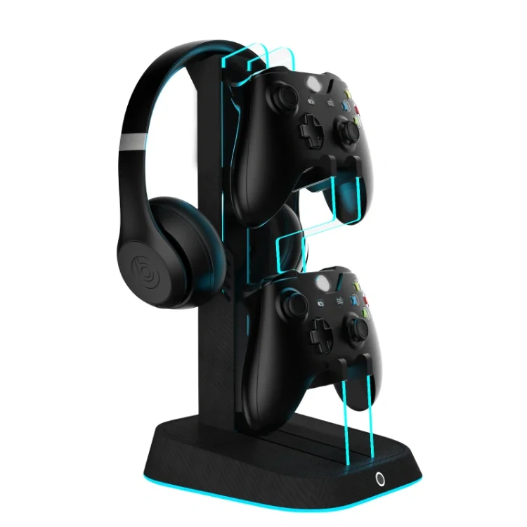 New universal game controller stand holder for Xbox for PS5 for Switch pro game desktop display stand with RGB light stand
