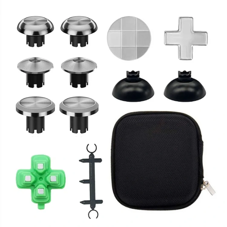 New game controller cross key button for PS5 metal anti slip joystick thump button DIY set