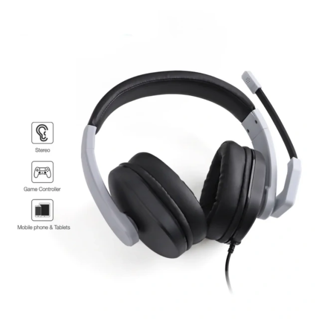 Gaming Headset Headphones with Microphone for Xbox ONE/360/PS4/Switch/PC/PS5 Wired Gaming Headset Earphone Headphone