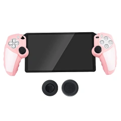 Anti-Slip Silicone Cover Skin Protective Case for Play station For PS5 Portal Console Case With Thumb Grips