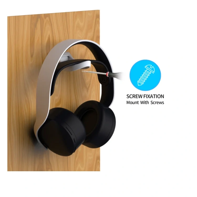 Headphone Wall Mount Holder Bracket Hanger Storage Stand For PS5/XBOX/switch Host Headset Hook Console Gamepad Game Accessories
