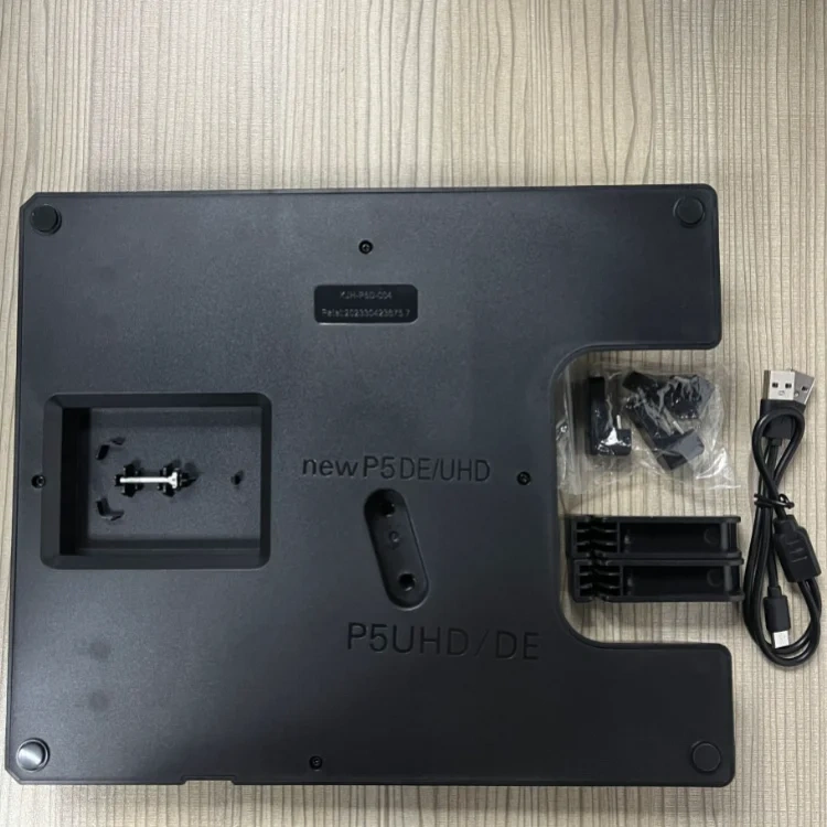 PS5 Slim Stand with Cooling Fan and Dual for PS5/PS VR2 Controller Charger PS5 Charging Station