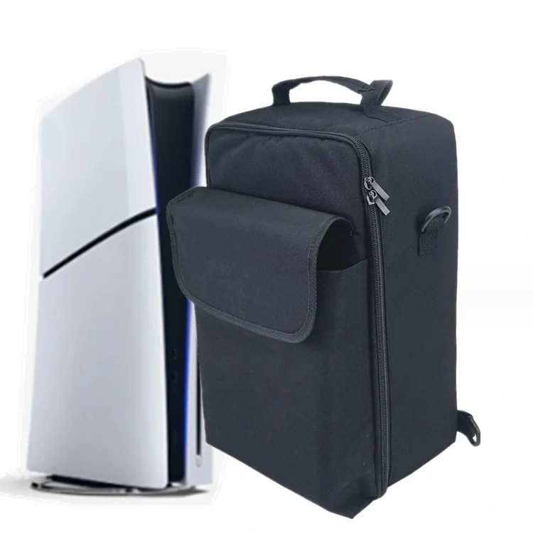 Portable Bag Protective Case Knapsack Handbag Shoulder Bag for PS5 Slim Console Travel Carrying Case Storage Bag Backpack