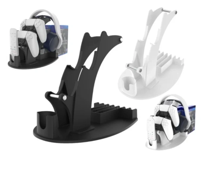 Game Accessories Storage Holder Bracket Stand for Xbox/PS5/PS4/SWITCH Pro Controller Remote Control Headset Stand Holder