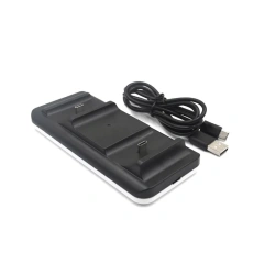 Mini Charging Station USB Dual Controller Charger for ps5 Controller Charging Stand Dock Charger