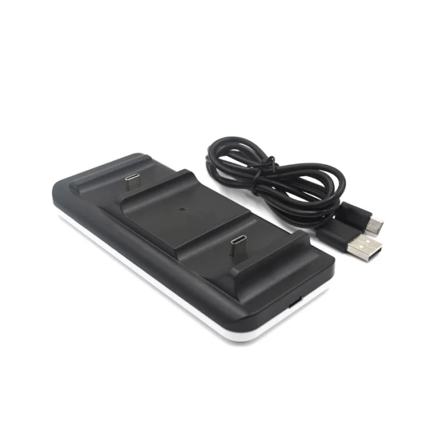 Mini Charging Station USB Dual Controller Charger for ps5 Controller Charging Stand Dock Charger