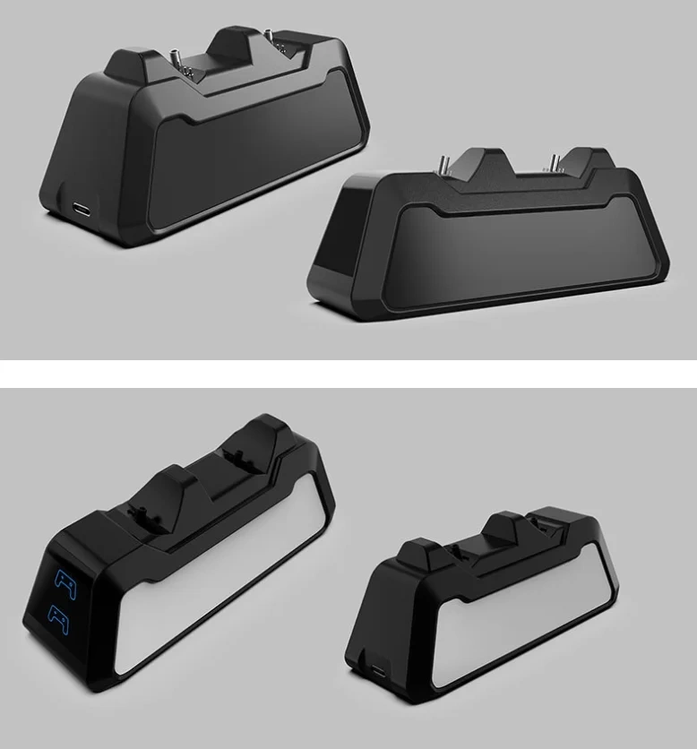 Fast Charger Dual charging station dock for PS5 accessories controller charging stand charger base