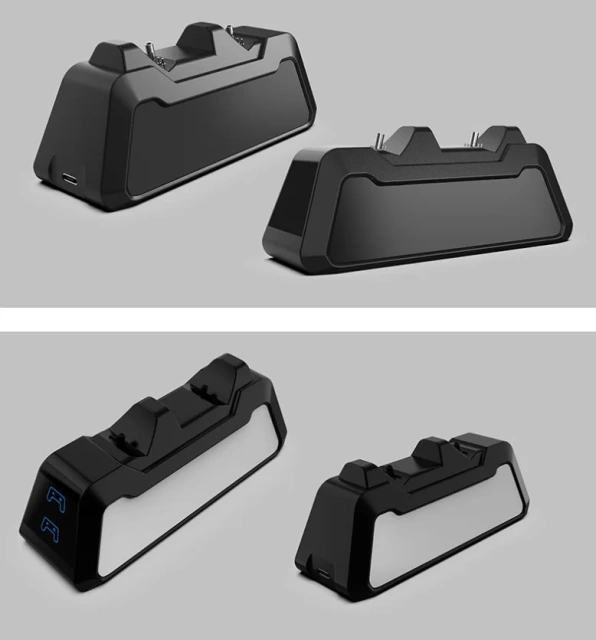 Fast Charger Dual charging station dock for PS5 accessories controller charging stand charger base