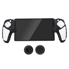 Anti-Slip Silicone Cover Skin Protective Case for Play station For PS5 Portal Console Case With Thumb Grips