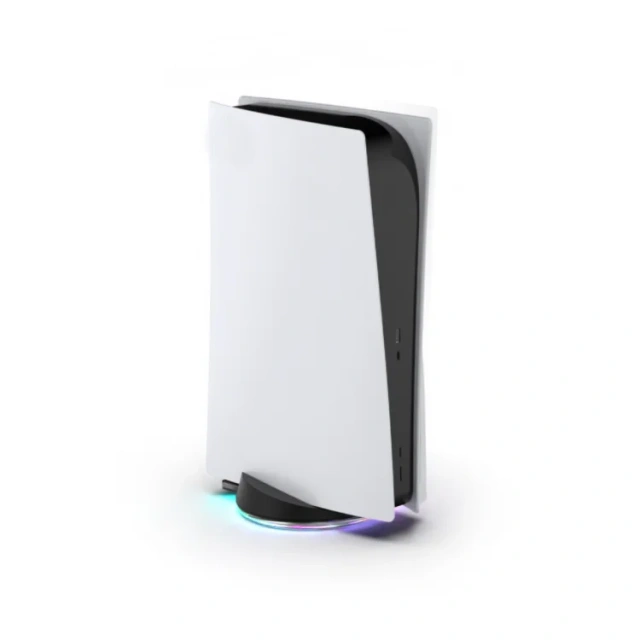 Transparent Charger dock Charging Station for PS5 Console charger base with Light Charging stand