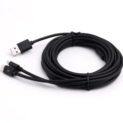 3 Meters Charging Cable For Playstation 5 LED Light Type c 2 in 1 USB Cable For PS5/Xbox Series X/S/Switch Charger USB Cable