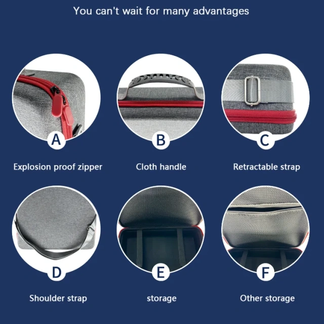 Storage Bag Portable Protective Travel Case For PS5 Slim Console Accessories Large-capacity Bag Handbag Carrying Case
