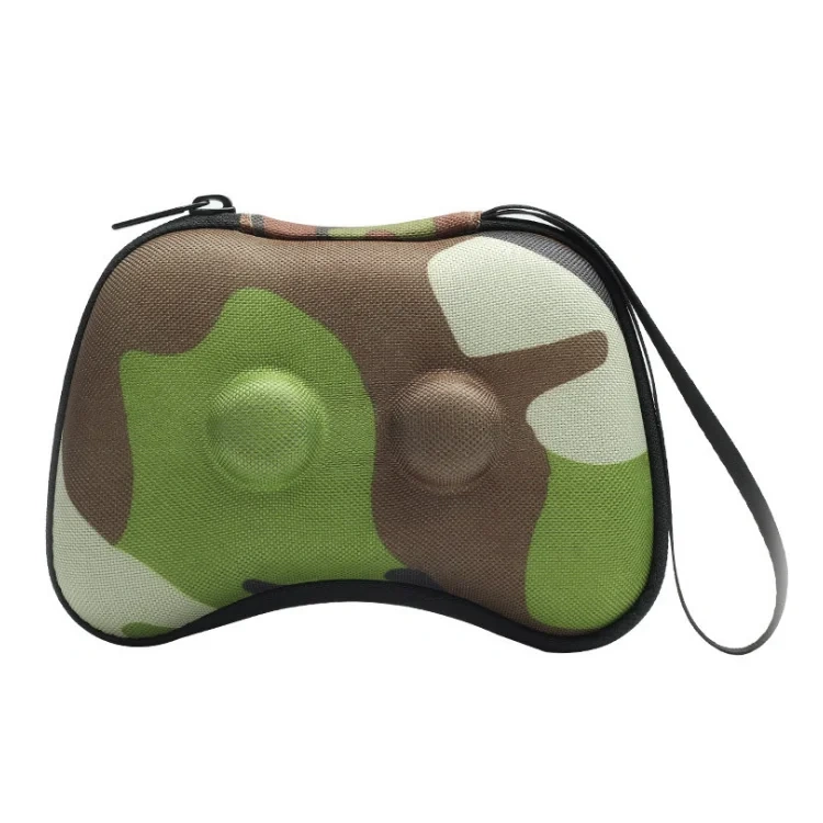 Camouflage Portable Travel Case Eva Storage Bag for PS5 Controller Case Protective Carrying Bag