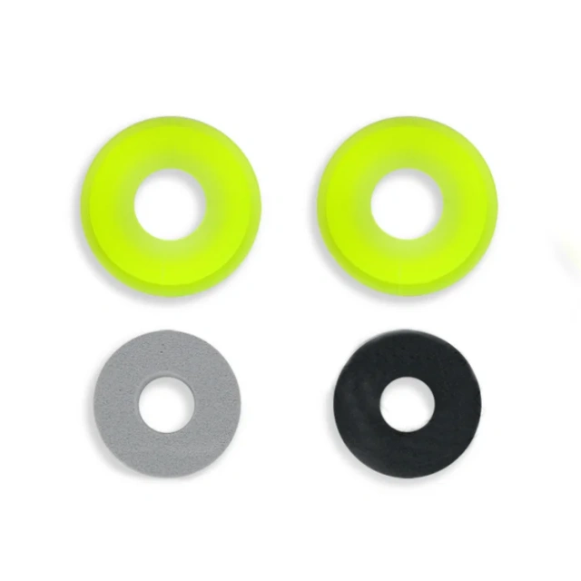 4x Aim Assist Thumbstick Rings Protective Joystick for Xbox One/Series X/S/PS5/PS4 Controller Joystick Sponge and Silicone Rings