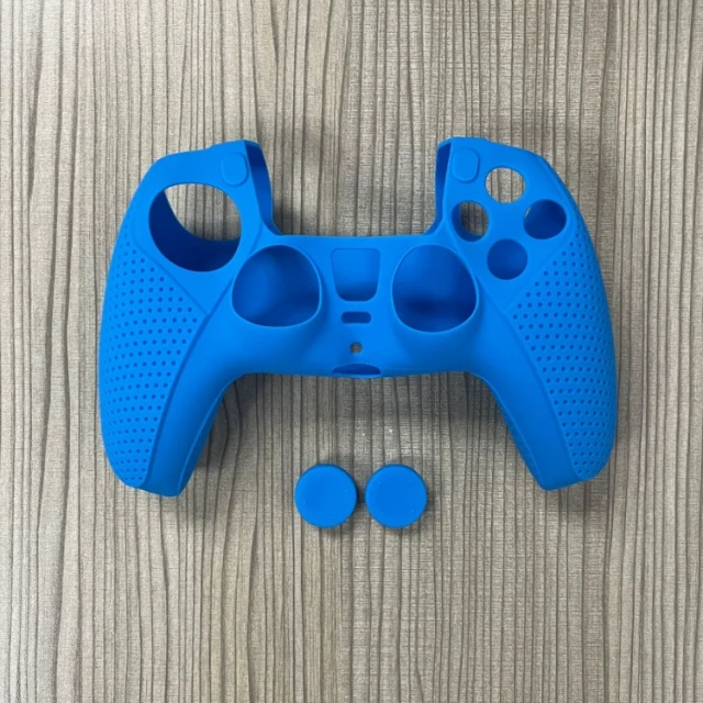 Silicone Rubber Skin Protective Case Thumb Grips Cover for PS5 Controller Accessories Cover Non-slip Case