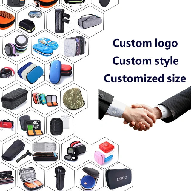 Trending Customized Logo Style Size Portable EVA Travel Storage Case For PlayStation 4 5 Controller Carry Bag For Ps5 Eva Bag