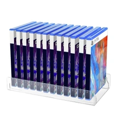 12 Games Stand Mount Holder Display Stand For Play station 4 5 for PS4/PS5 Game Holder Storage Bracket