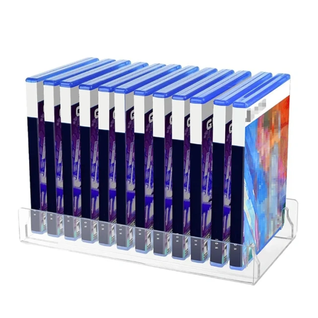 12 Games Stand Mount Holder Display Stand For Play station 4 5 for PS4/PS5 Game Holder Storage Bracket