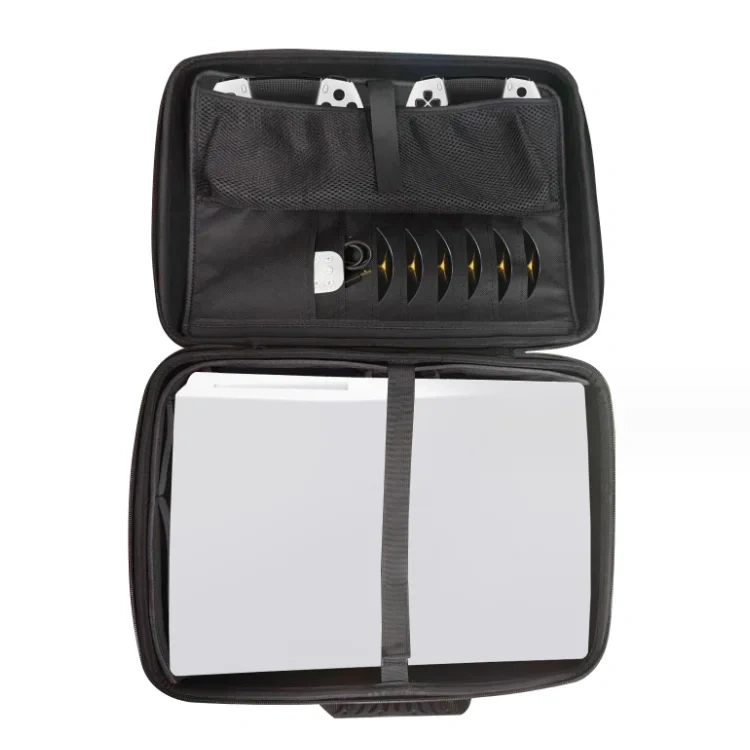 Carrying Case for PS5 Slim Console Traveling Bag Storage For Ps5 Slim Controllers Protective Bag