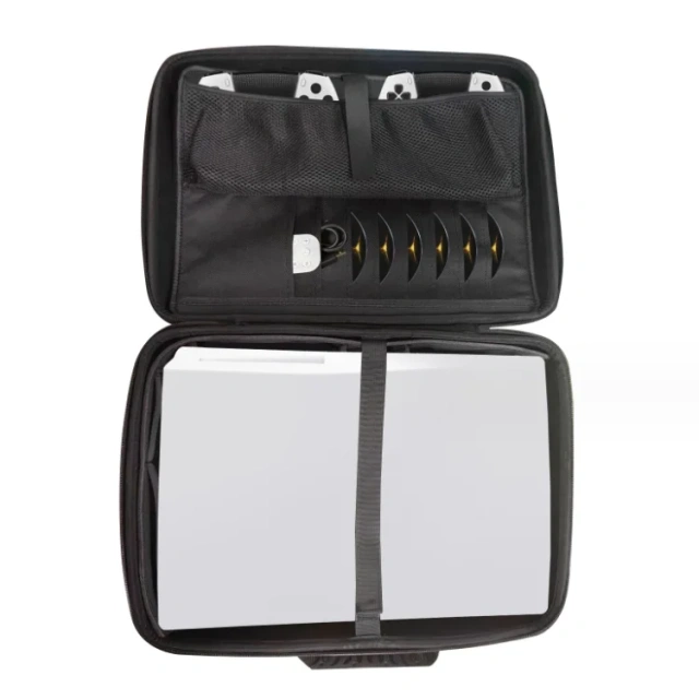 Carrying Case for PS5 Slim Console Traveling Bag Storage For Ps5 Slim Controllers Protective Bag