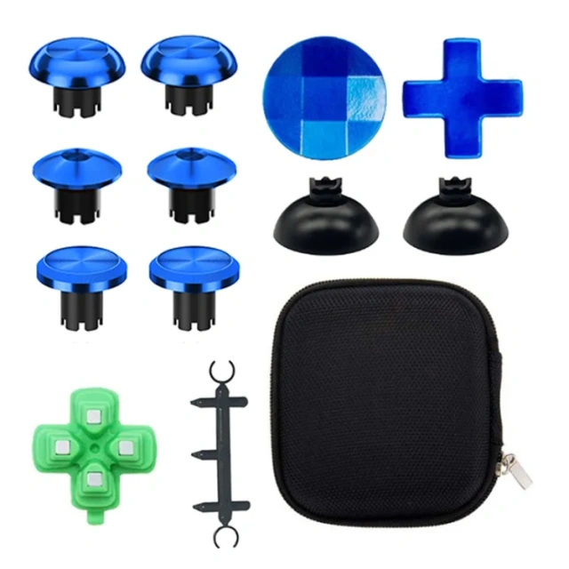 New game controller cross key button for PS5 metal anti slip joystick thump button DIY set