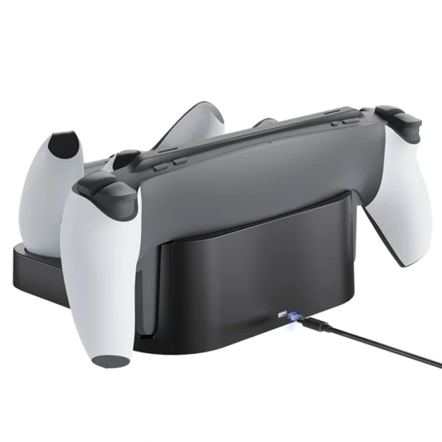 Dual Charger for PS5 Controller Charging Dock Stand Base For Play station Portal for PS Portal Games Console