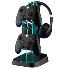 New universal game controller stand holder for Xbox for PS5 for Switch pro game desktop display stand with RGB light stand