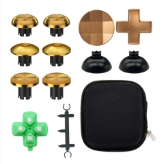 New game controller cross key button for PS5 metal anti slip joystick thump button DIY set