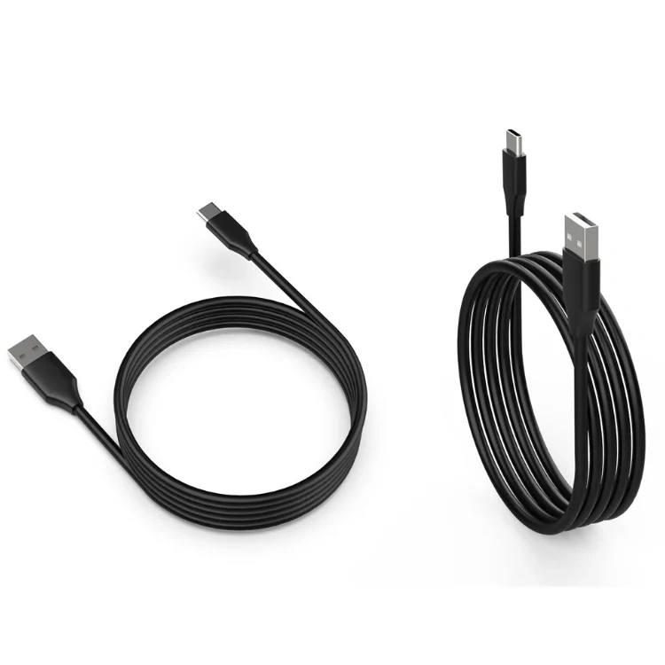 2M USB Data Cable Charger Charging Cable Cord for PS5/Xbox/Nintendo Switch Console Controller Charging Cable
