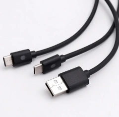 3 Meters Charging Cable For Playstation 5 LED Light Type c 2 in 1 USB Cable For PS5/Xbox Series X/S/Switch Charger USB Cable