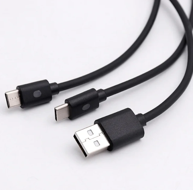 3 Meters Charging Cable For Playstation 5 LED Light Type c 2 in 1 USB Cable For PS5/Xbox Series X/S/Switch Charger USB Cable