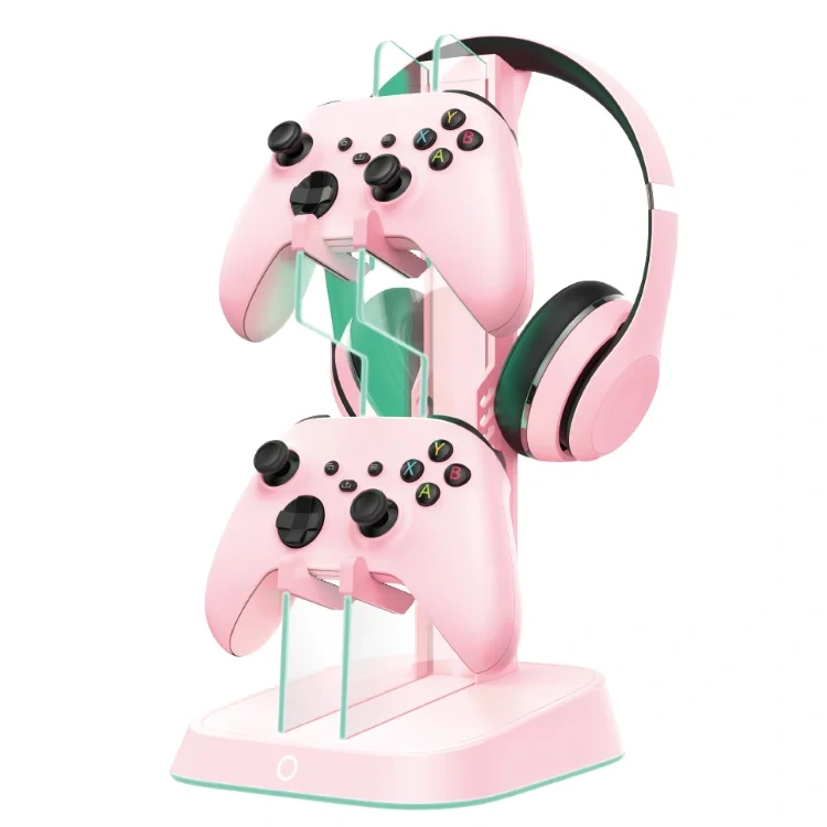 New universal game controller stand holder for Xbox for PS5 for Switch pro game desktop display stand with RGB light stand