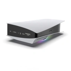 Transparent Charger dock Charging Station for PS5 Console charger base with Light Charging stand