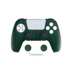 Silicone Rubber Skin Protective Case Thumb Grips Cover for PS5 Controller Accessories Cover Non-slip Case